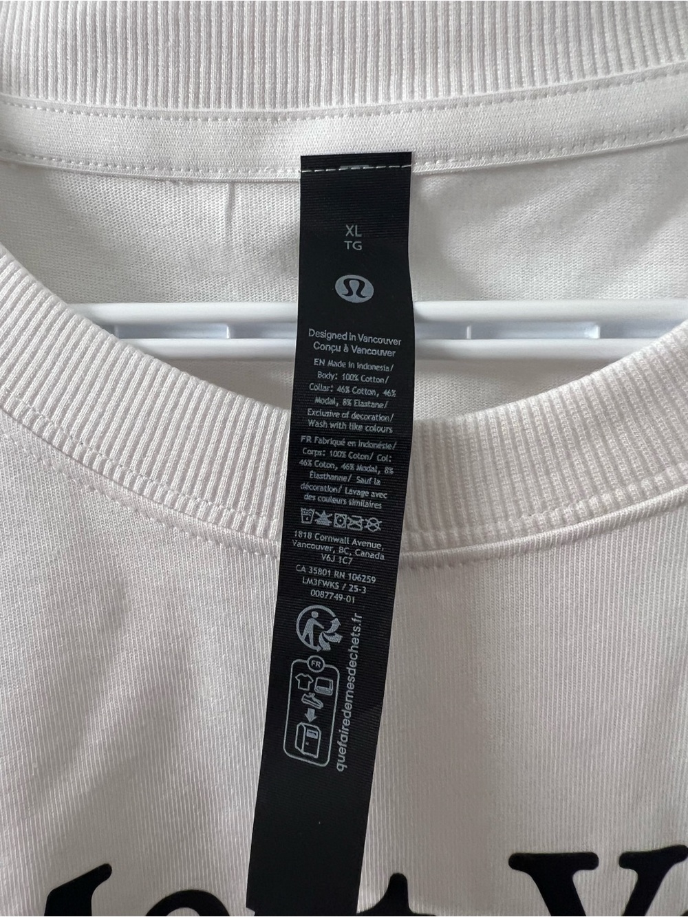 lululemon athletica White 'Meet You Courtside' Graphic Tee - Picture 2 of 4